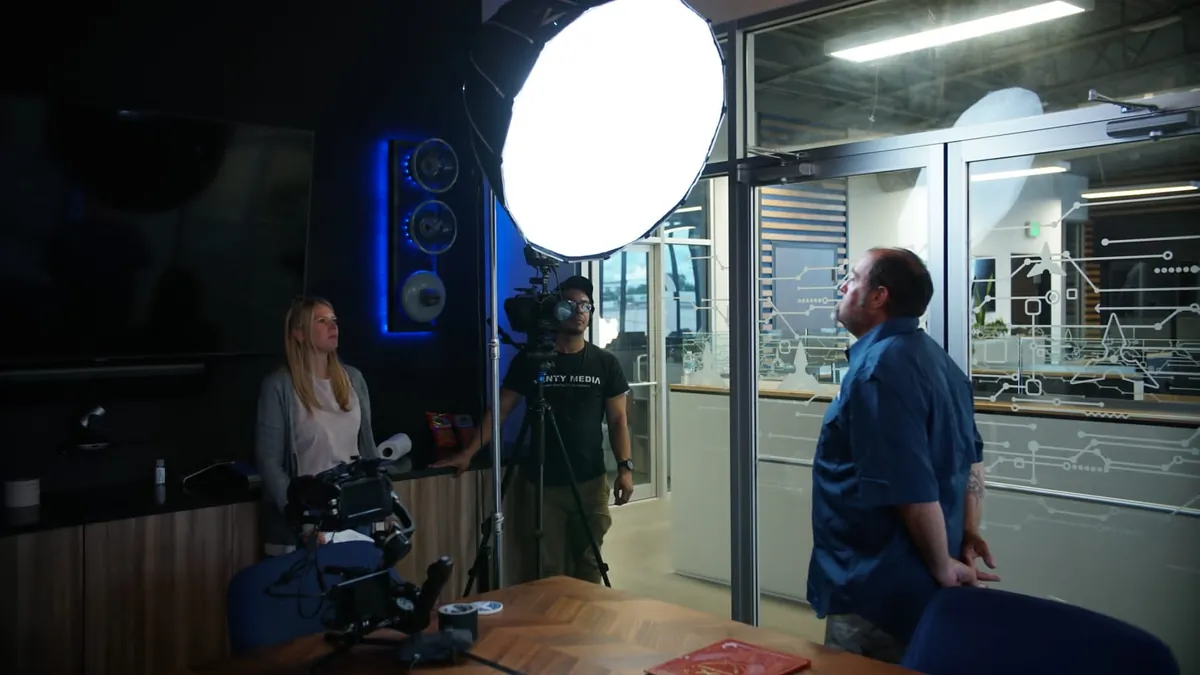 Venty Media multi-camera studio setup